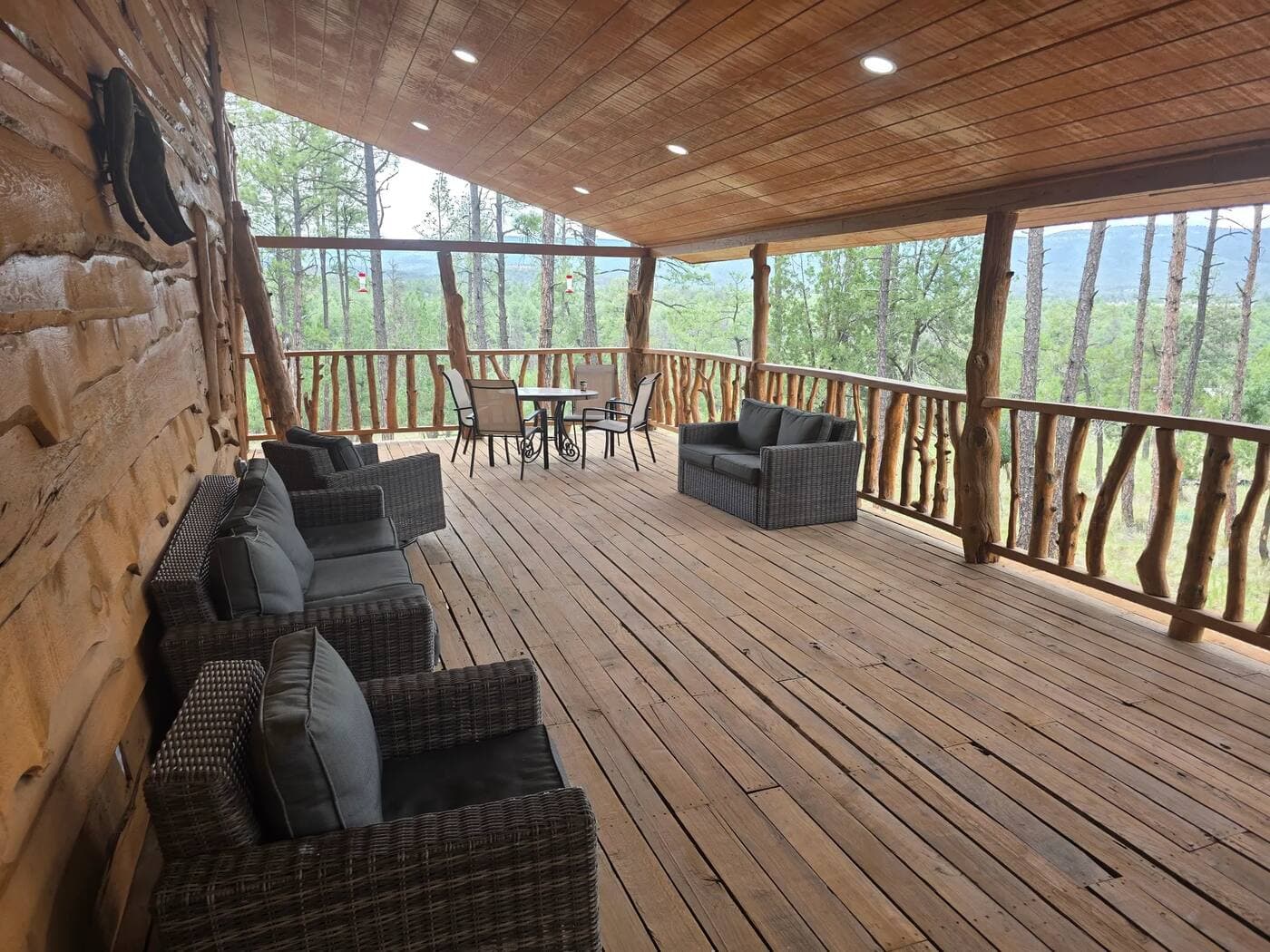 Cabin living in the Sacramento Mountains